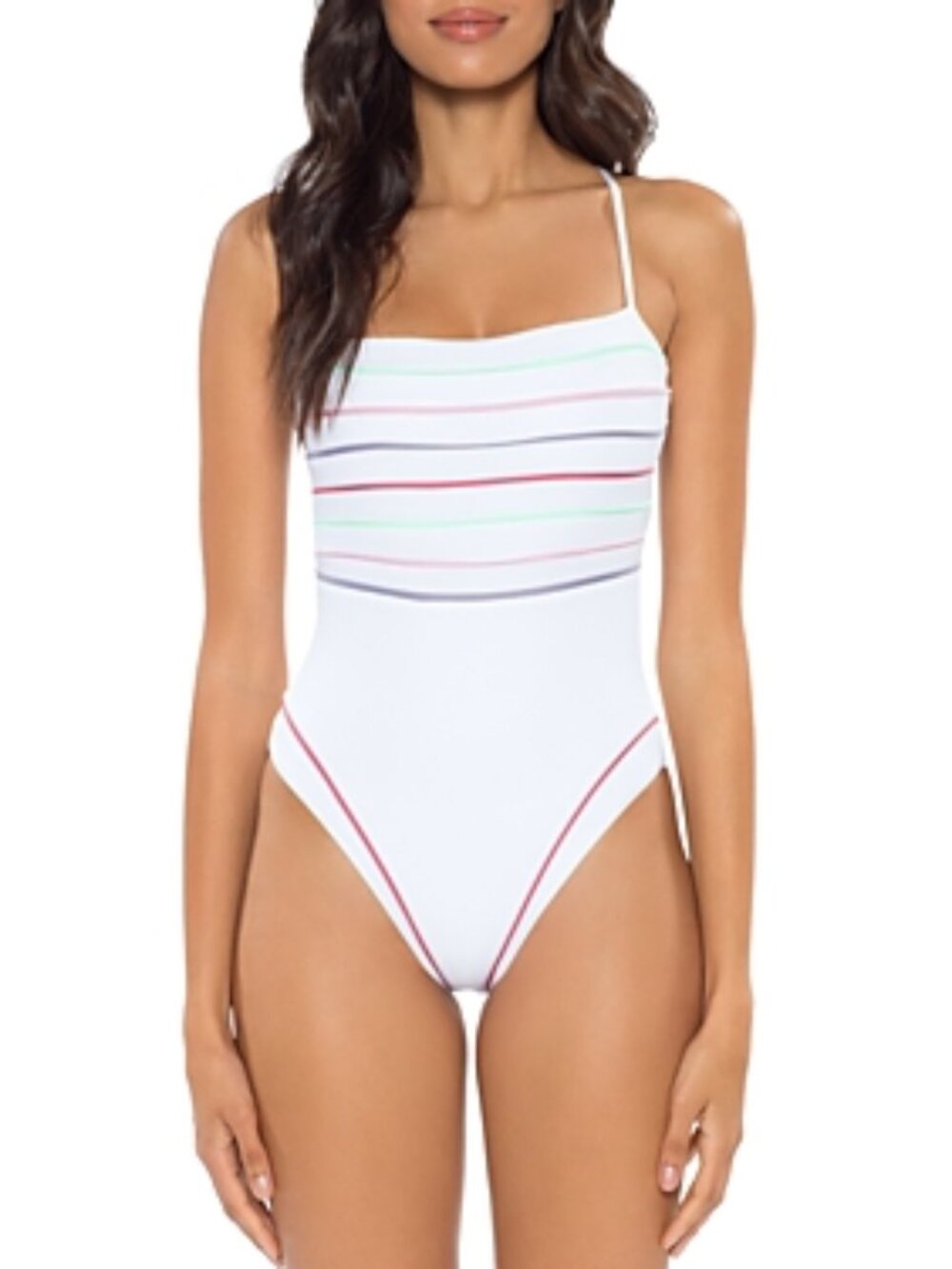 Soluna Womens High Leg One Piece Swimsuit